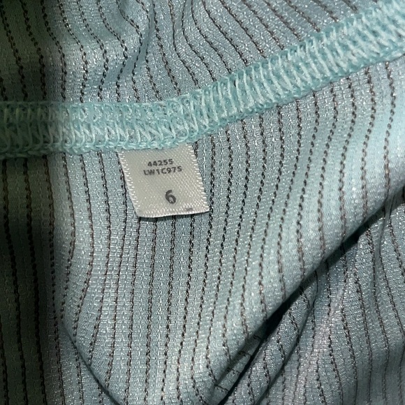 Lululemon Run Mod Moves Singlet Aquamarine Power Purple  Lt Blue Tank Top sz 6 - Picture 12 of 12